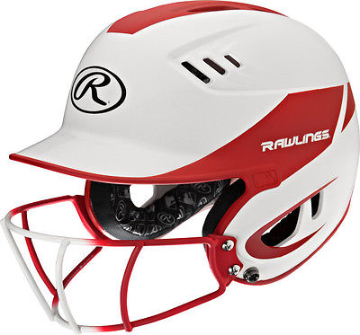 UPC 083321185069 product image for YCS 1007752 Rawlings Velo 2-Tone Junior Home Softball Batting Helmet, Mask-R | upcitemdb.com