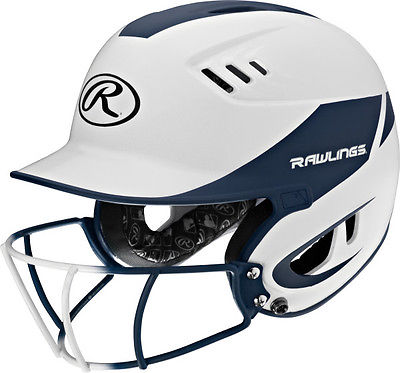 UPC 083321183584 product image for YCS 1007759 Rawlings Velo Senior 2-Tone Home Softball Helmet, Mask-Navy | upcitemdb.com