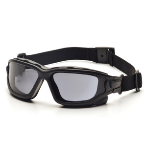 Ycs 5001788 Pyramex I-force Slim Frame Gray Af Lens Sealed Eyewear, Black