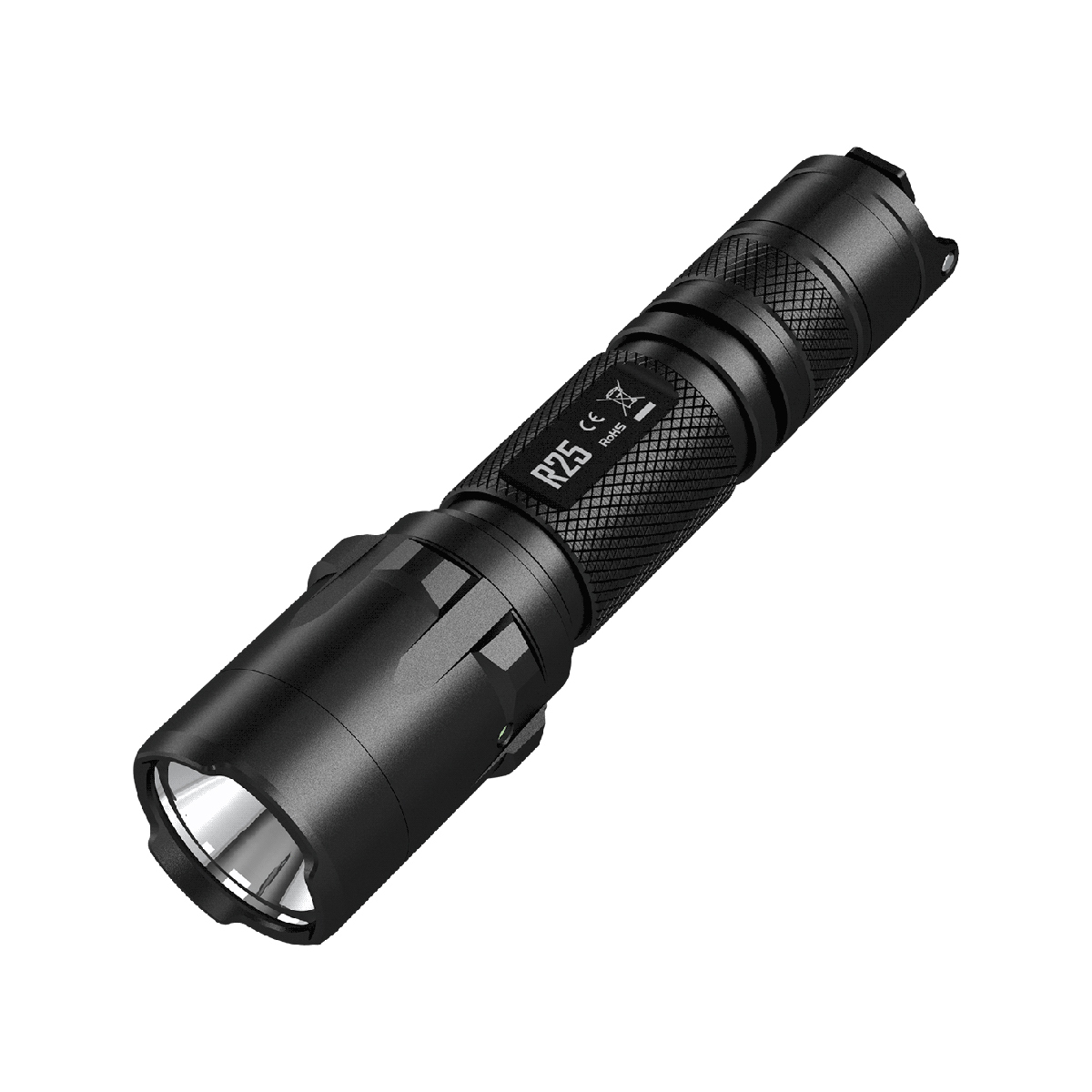 Nitecore Sysmax Industrial 9004674 800 Lumen Rechargeable Tactical Led Flashlight With Charging Dock - Black