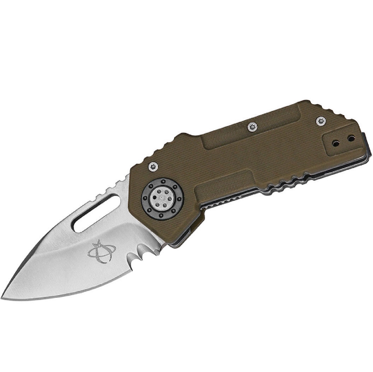 4019463 2.375 In. Wile-e Folder Knife Blade With G10 Handle, Coyote Tan