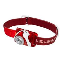 Led Lenser 5016784 880303 Seo 5 180 Lumens Led Headlamp, Red