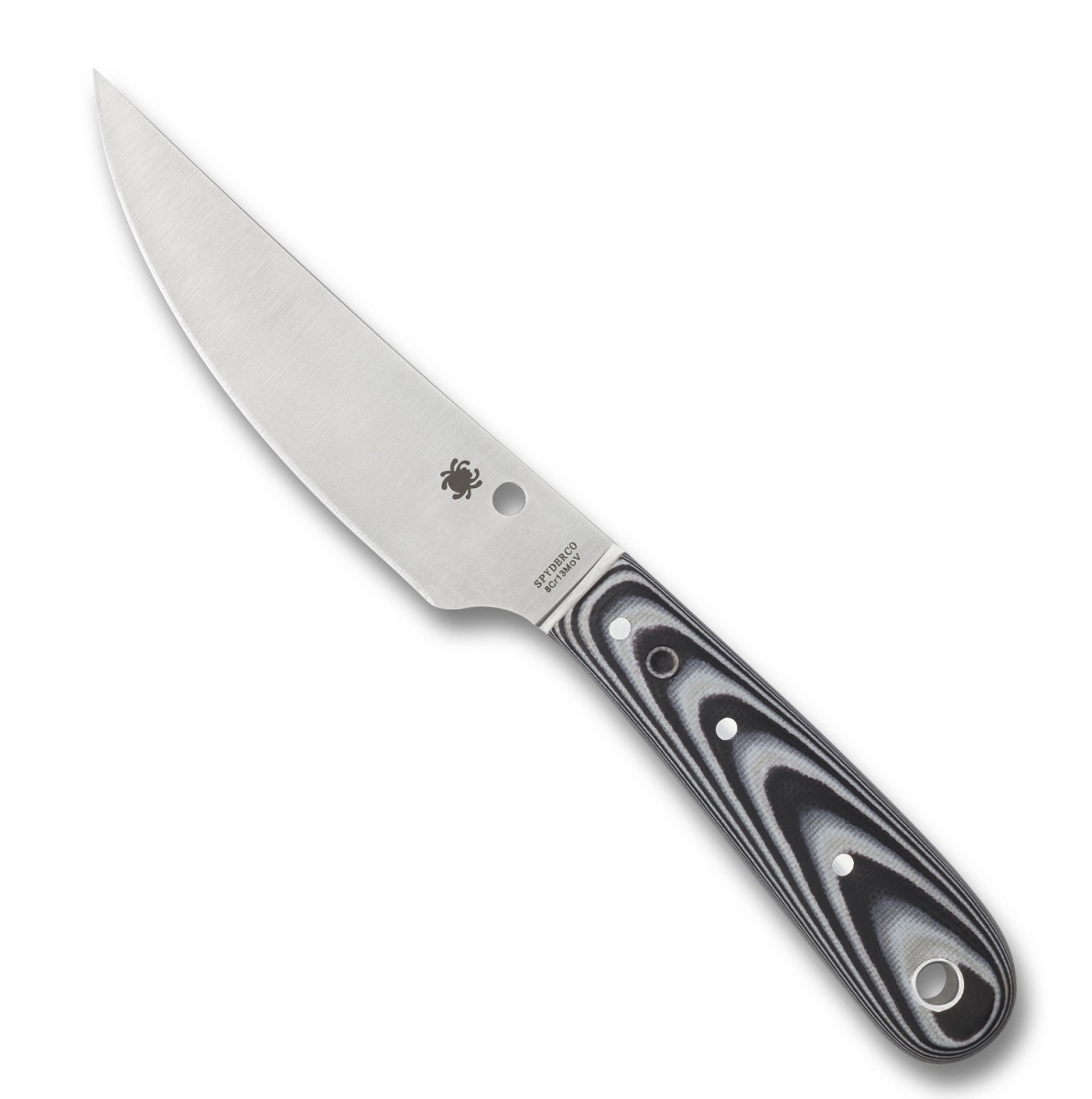 4017109 4.4 in. Bow River Fixed Knife Blade with G-10 Handle, Plain