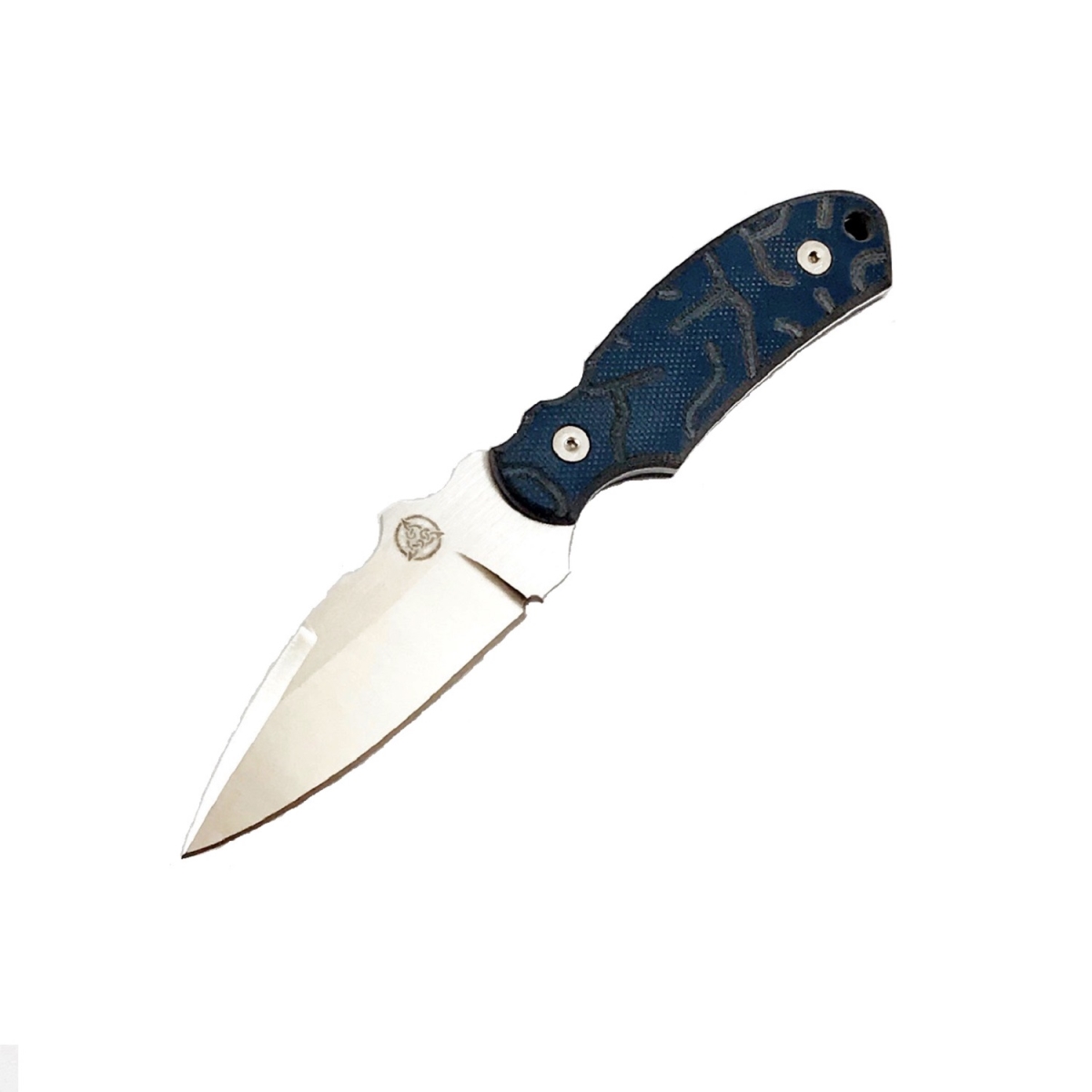 4015963 6 X 2.63 In. Arch Ally Fixed Knife Blade, Sheath Blue & Black