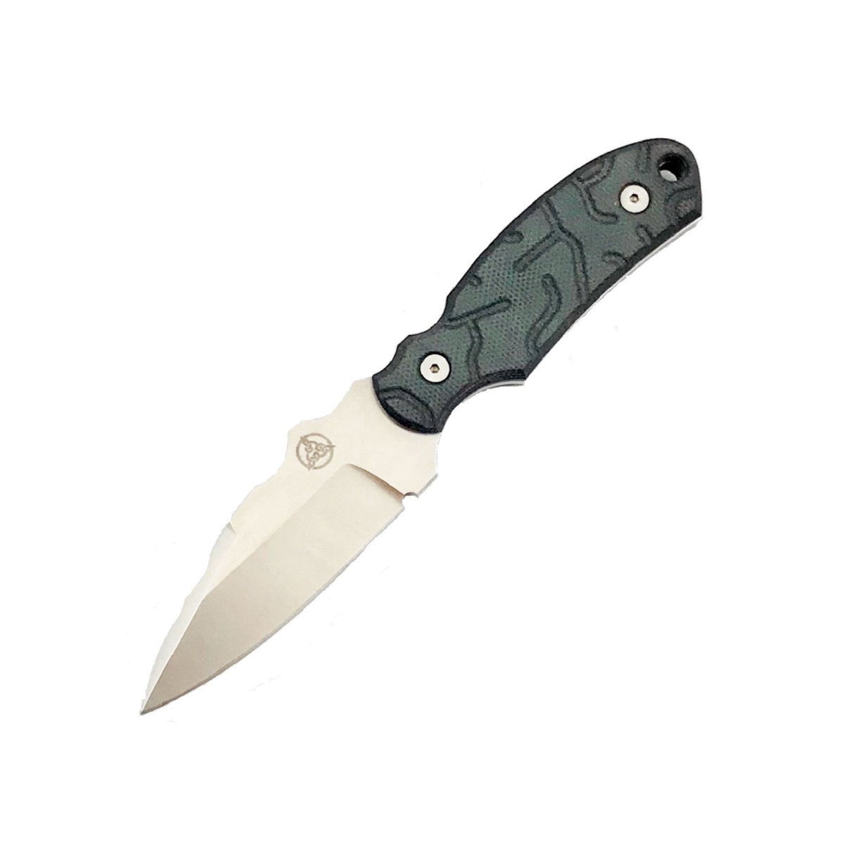 4015964 6 X 2.63 In. Arch Ally Fixed Knife Blade, Sheath Green