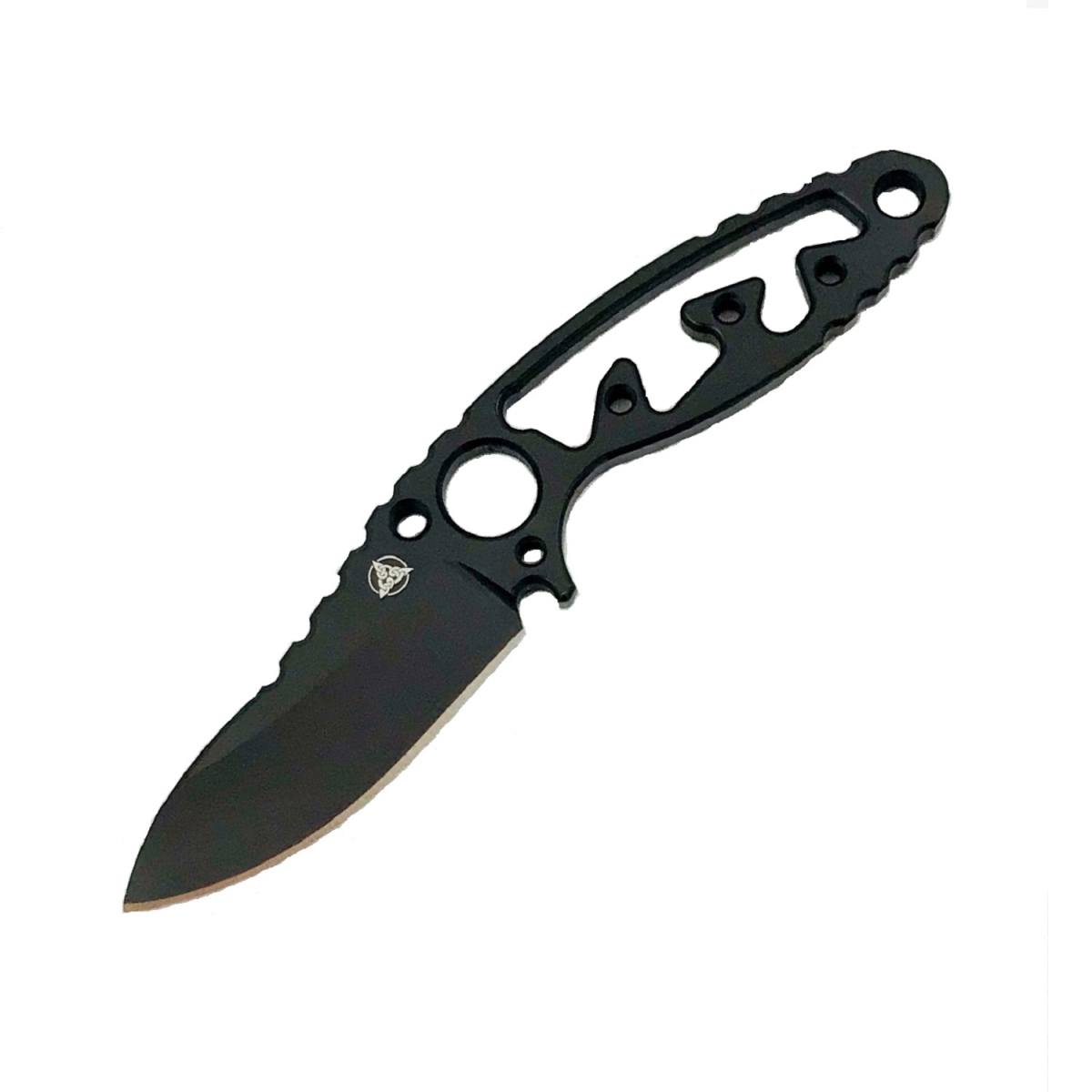 4015974 5.25 X 2.2 In. Afterburner Neck Knife Blade, Black