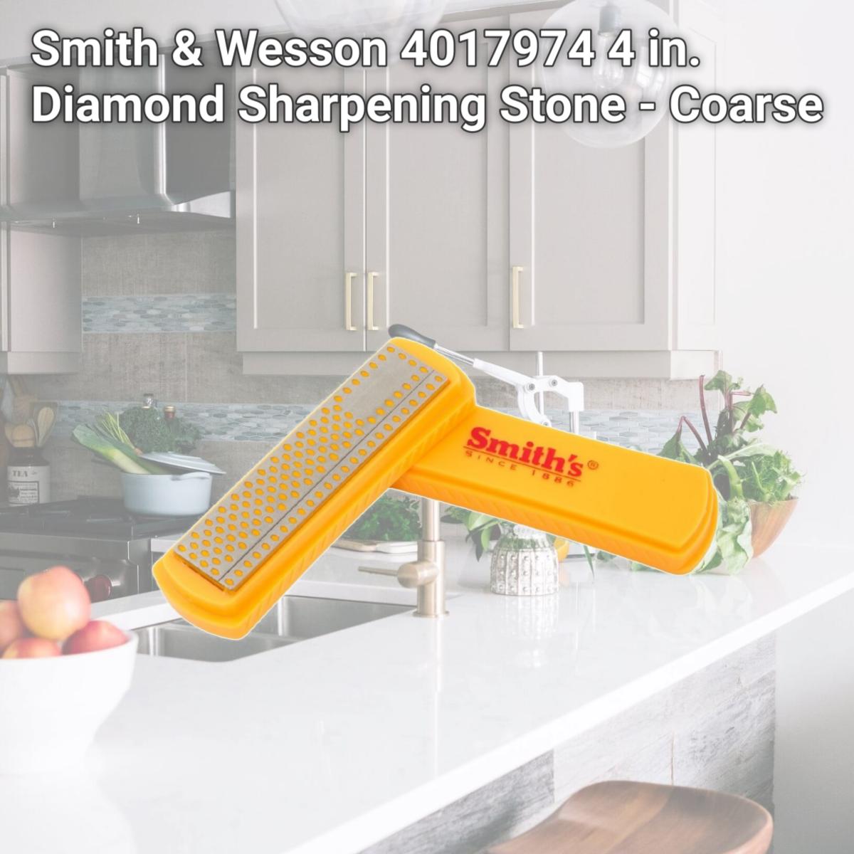Picture of Smith & Wesson 4017974 4 in. Diamond Sharpening Stone - Coarse