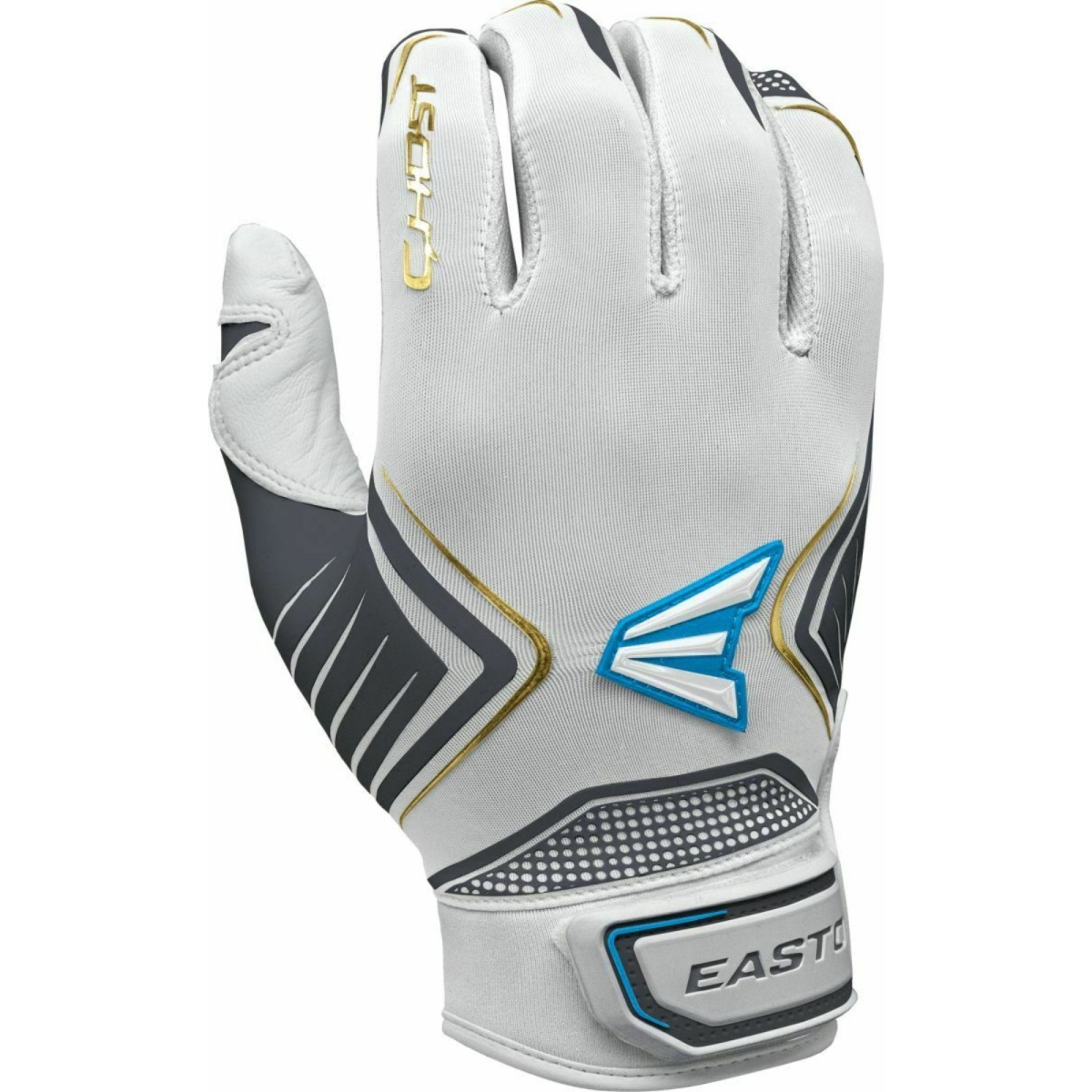 UPC 628412291474 product image for 1132356 Ghost Fastpitch Batting Gloves, White & Gold - Extra Large | upcitemdb.com