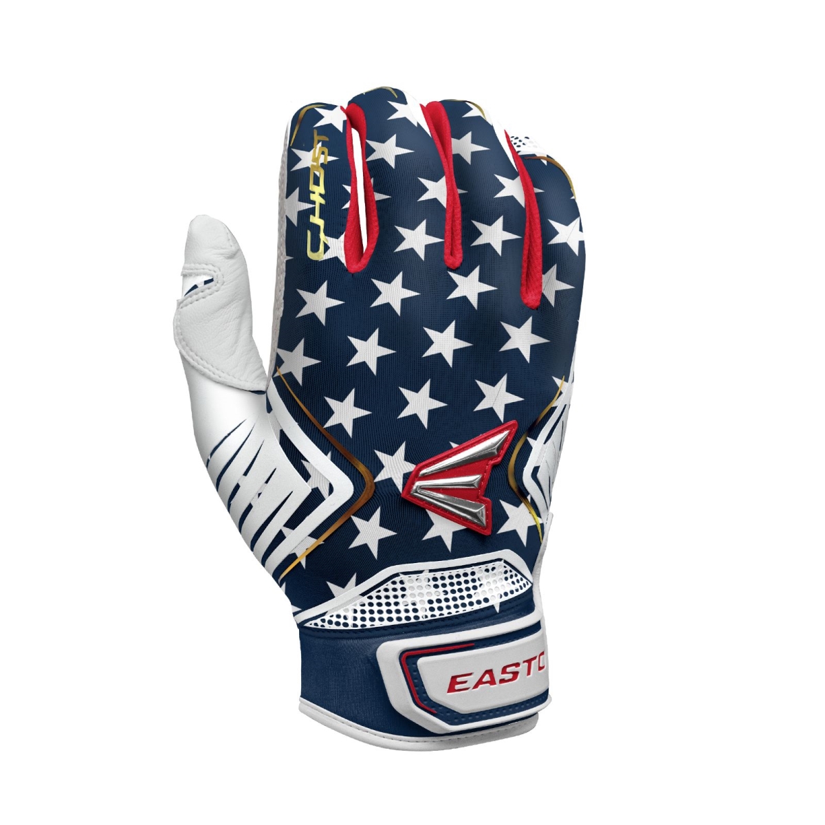 UPC 628412315224 product image for 1132352 Ghost Fastpitch Batting Gloves, Red, White & Blue - Extra Large | upcitemdb.com