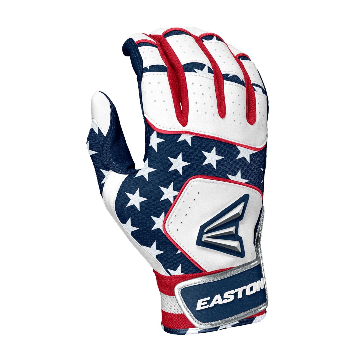 UPC 628412372616 product image for 1132323 Walk-Off NX Baseball Batting Gloves, Red, White & Blue - Small | upcitemdb.com