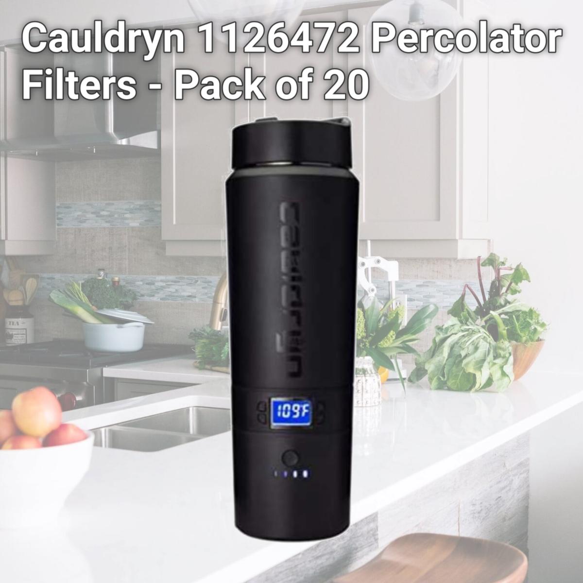 Picture of Cauldryn 1126472 Percolator Filters - Pack of 20