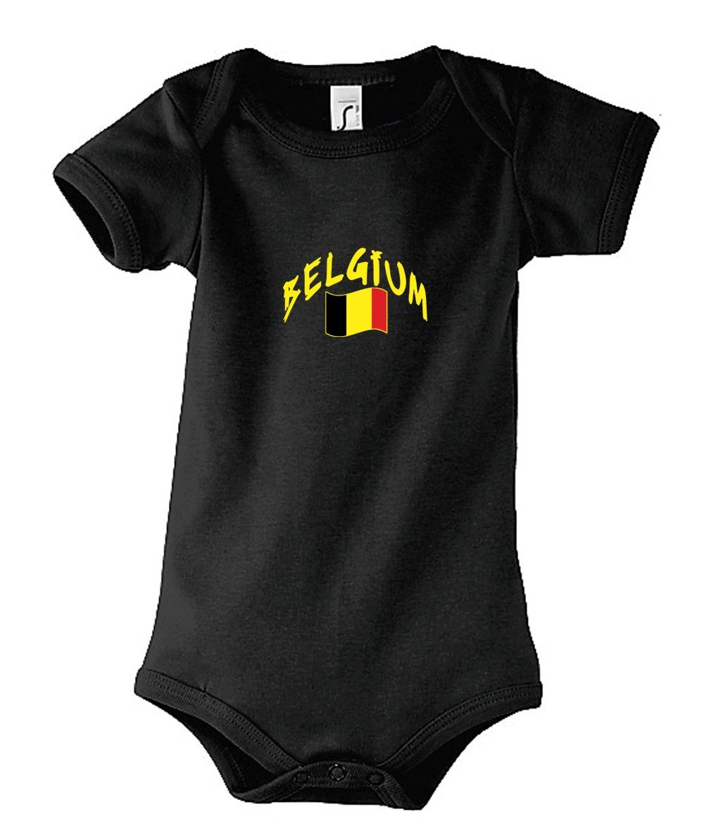 Bebbbk-18 Belgium Baby Black Sleepsuit, 18-23 Months