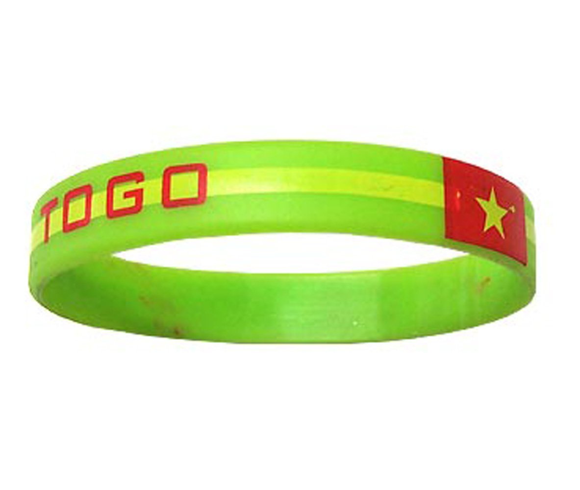 Tgbra Togo Silicone Bracelet, One Size