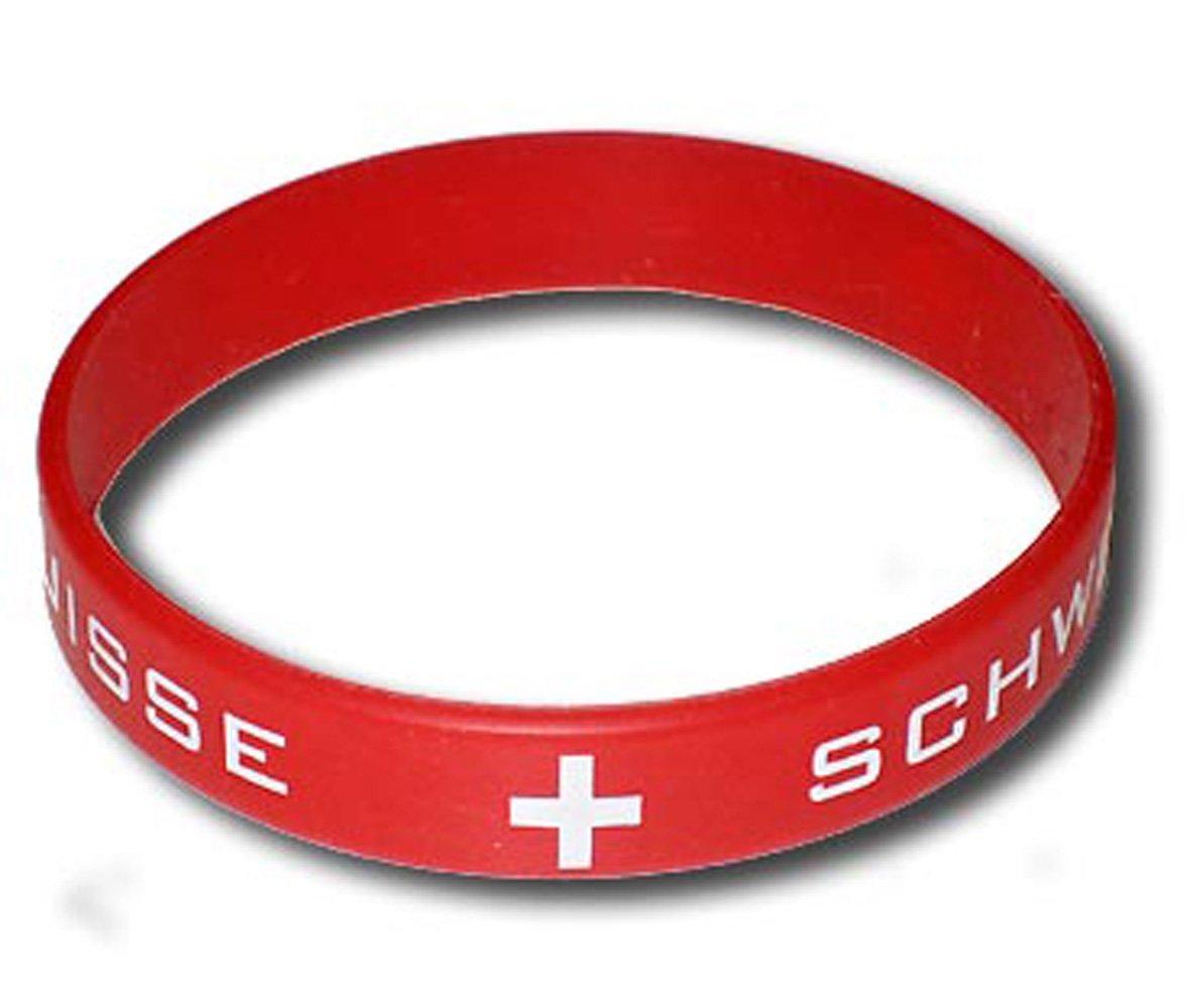 Suibra Switzerland Silicone Bracelet, One Size