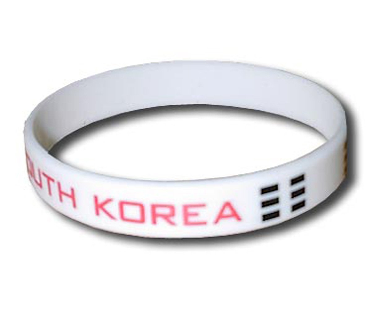 Korbra South Korea Silicone Bracelet, One Size
