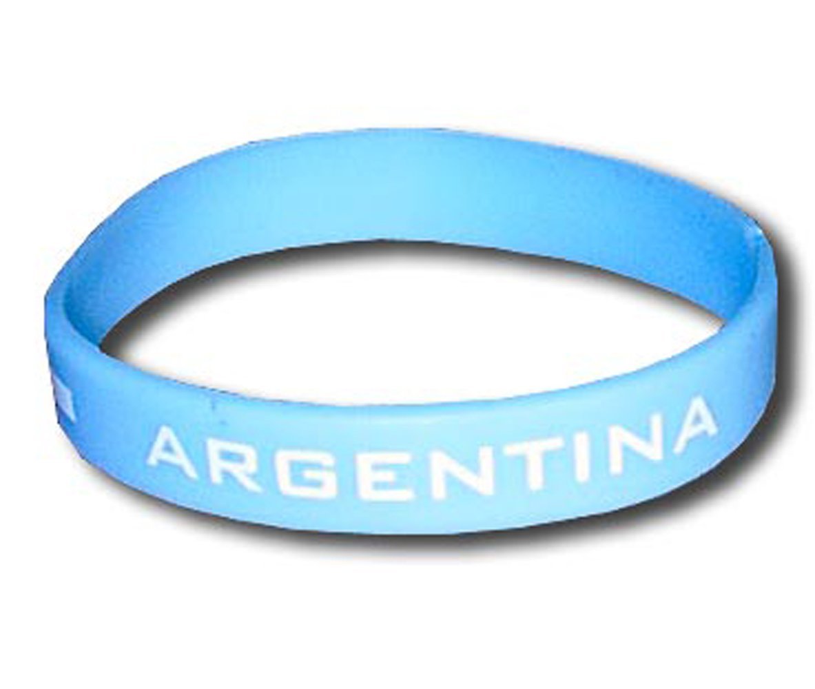 Arbra Argentina Silicone Bracelet, One Size