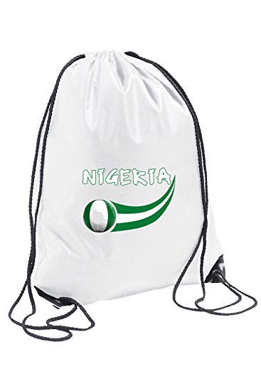 Nggymwh Nigeria White Gymbag