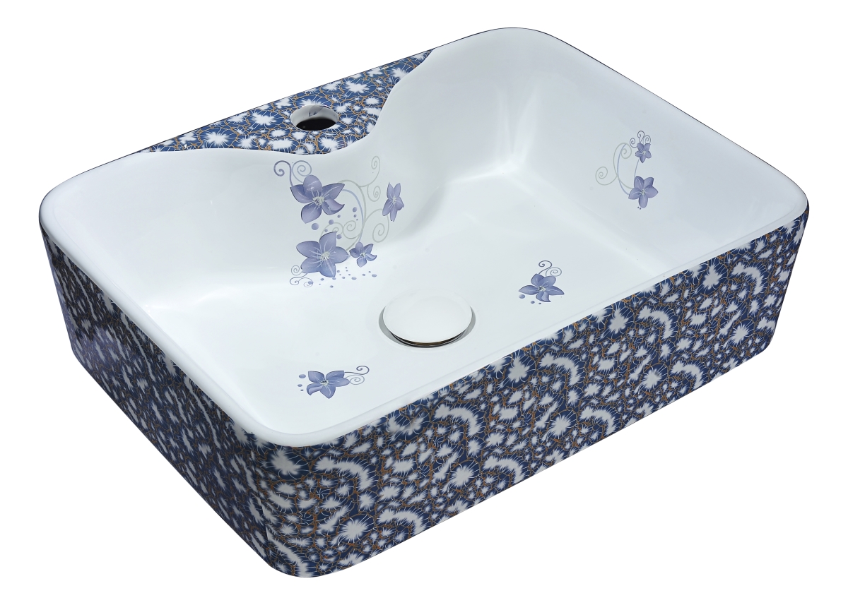 Anzzi Ls-az273 5.1 X 14.5 X 18.9 In. Cotta Series Ceramic Vessel Sink, Lavender