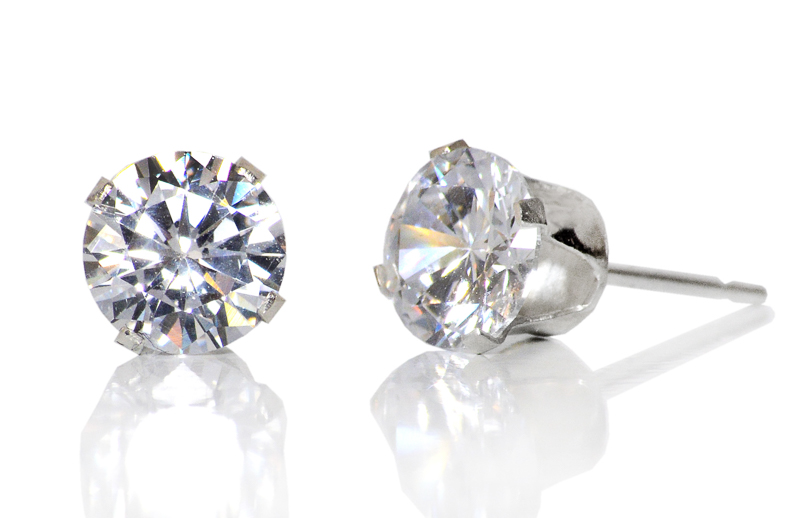 Seq Cz Sterling Silver Jewelry