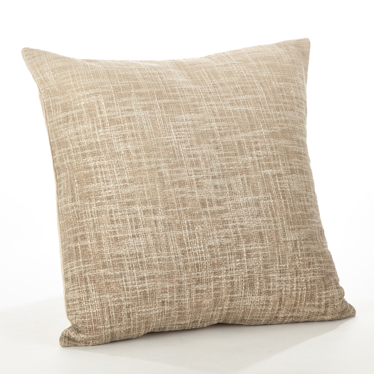 0009.n20s 20 In. Ombre Design Down Filled Cotton Throw Pillow, Natural