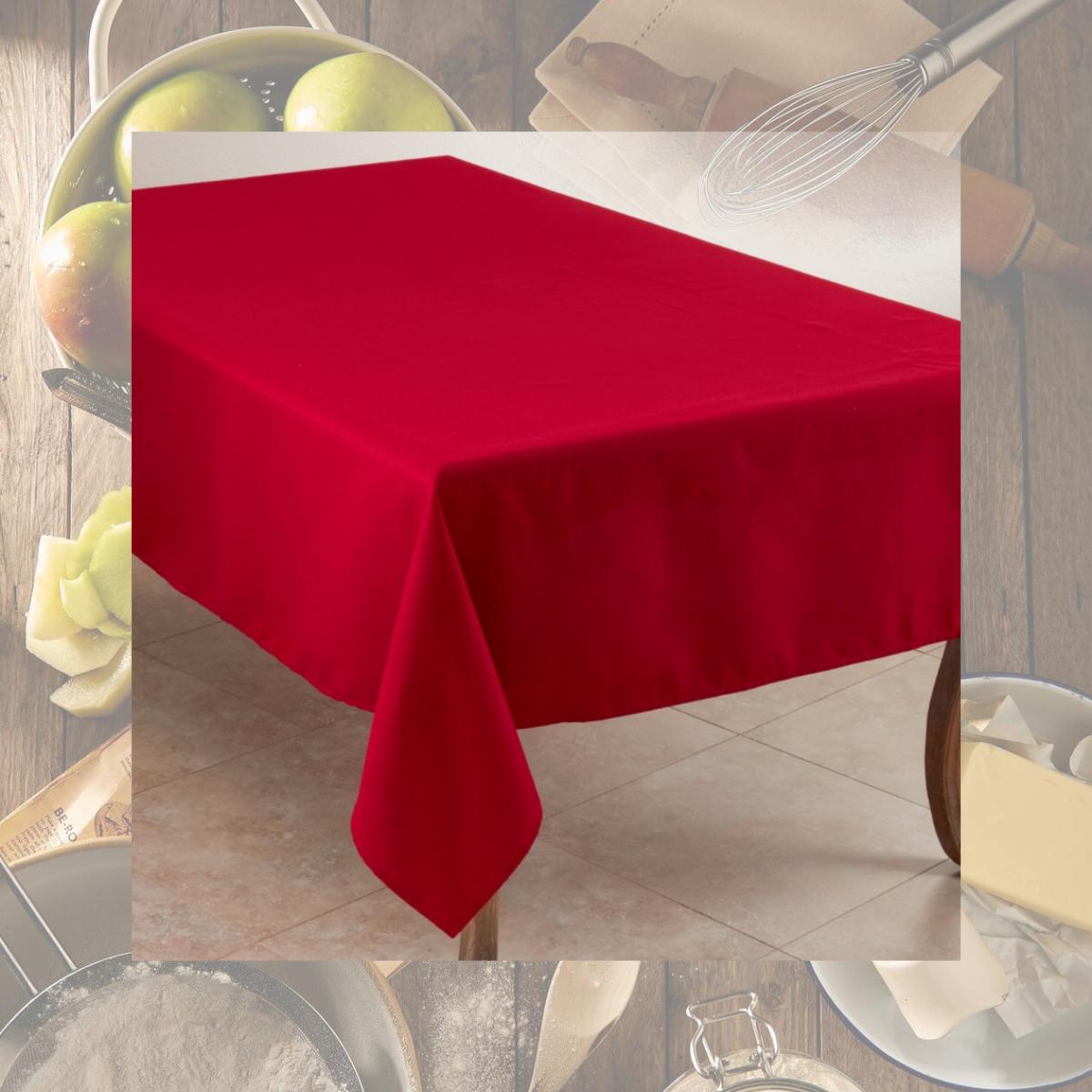 Picture of Saro Lifestyle 321.R65104B 65 x 104 in. Casual Design Everyday Tablecloth