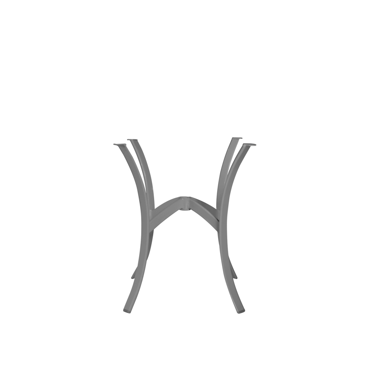 SF-3005-586 4 Grande Dining Table Base, Gray