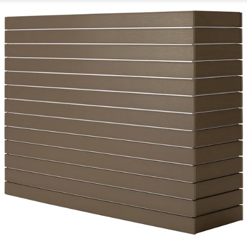Sc-2404-793-gry 36 X 48 X 12 In. Vienna Planter - Gray Durawood