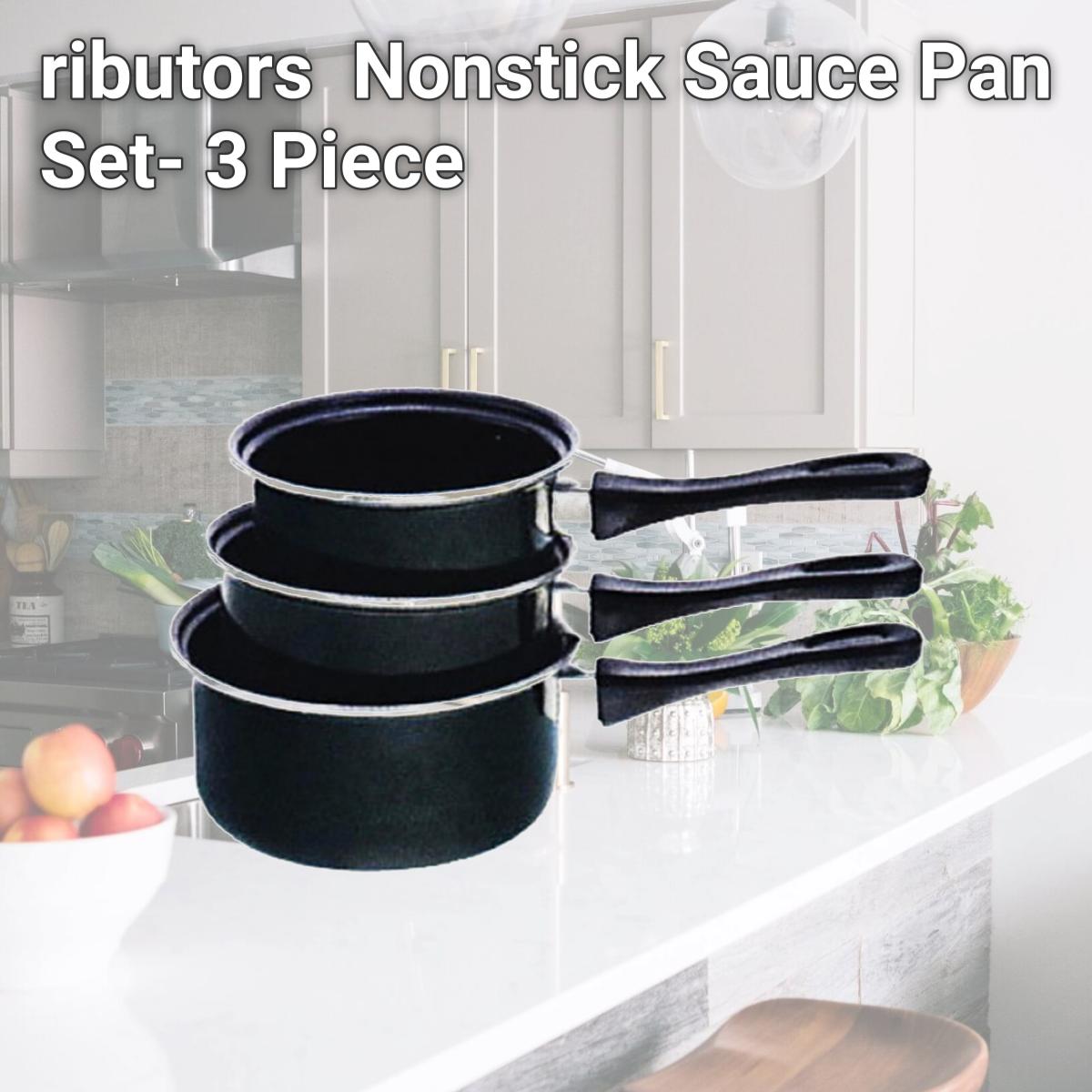 Picture of Star Distributors 92054 Nonstick Sauce Pan Set- 3 Piece