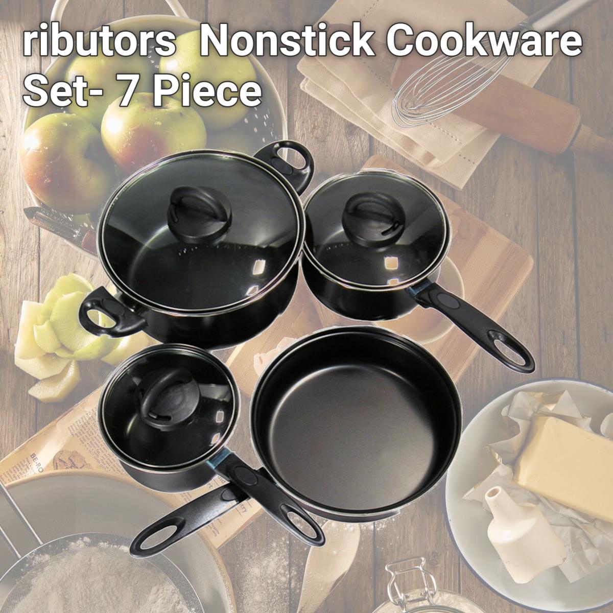 Picture of Star Distributors 82333 Nonstick Cookware Set- 7 Piece