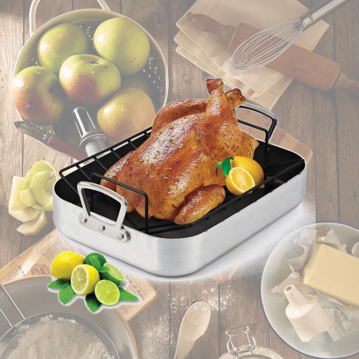 Picture of StarCrafts 72093 Roaster Pan with Nonstick Rack