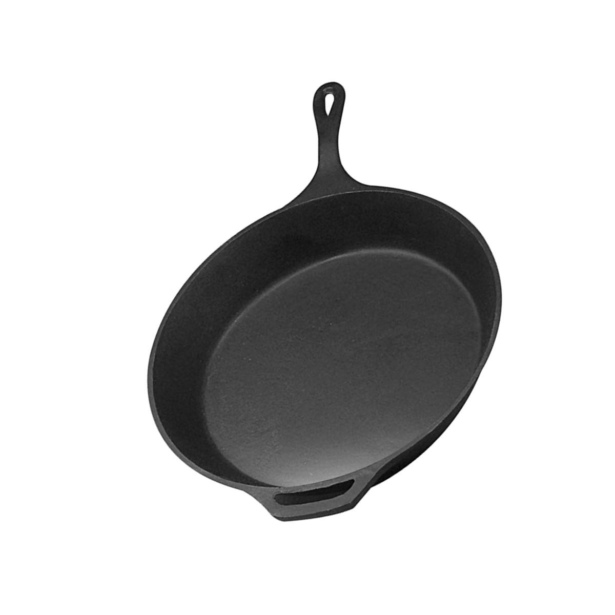 Picture of StarCrafts PS178 15 in. Pre-Seasoned Non-Stick Cast Iron Skillet, Black