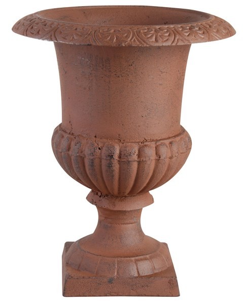 EAN 8714982013904 product image for XH63S-AR Cast Iron French Urn, Antique Brown - Extra Small | upcitemdb.com