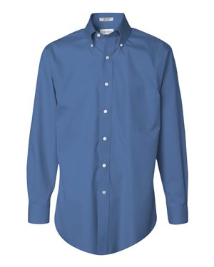 UPC 712848255152 product image for Van Heusen B43497758 Non-Iron Pinpoint Oxford Shirt, Danish French Blue - 3X | upcitemdb.com