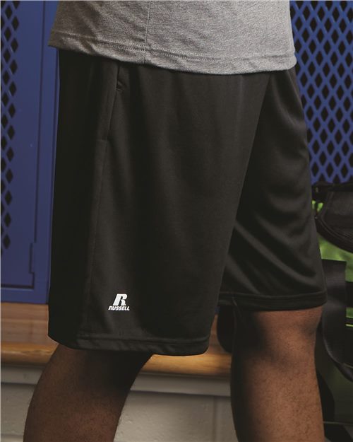 UPC 711311869742 product image for B62834525 10 in. Dri-Power Essential Shorts with Pockets, Cardinal - Large | upcitemdb.com