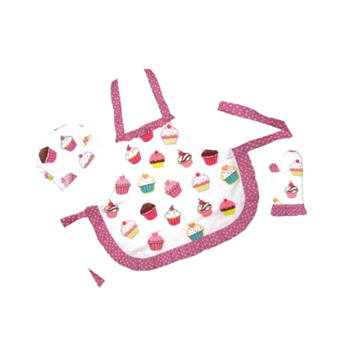 Picture of Sassafras Enterprises 22108 Ruffled Cupcake Apron  13.6-Ounce