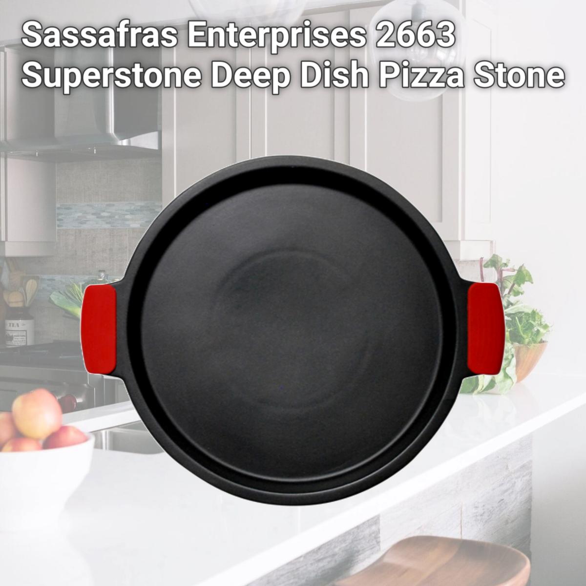 Picture of Sassafras Enterprises 2663 Superstone Deep Dish Pizza Stone
