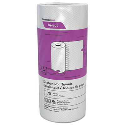 K070 8 X 11 In. Decor Perforated Roll Towels - White