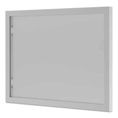 13.25 X 17.37 In. Bl Series Hutch Doors Glass, Silver & Frosted