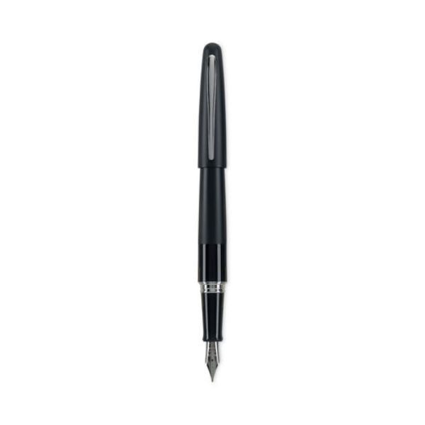 PIL91107 Mr Metropolitan Fountain Pen, Medium 1 mm - Black Ink & Black