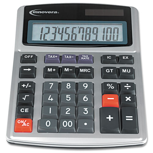 Innovera 15975 15975 Large Digit Commercial Calculator, 12-digit Lcd