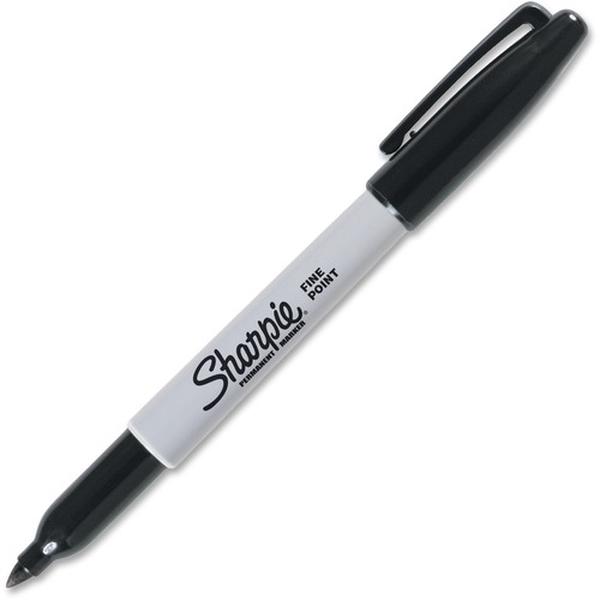 Sharpie SAN1884739A 1 mm Permanent Marker with Fine & Bold Marker Point - Pack of 36