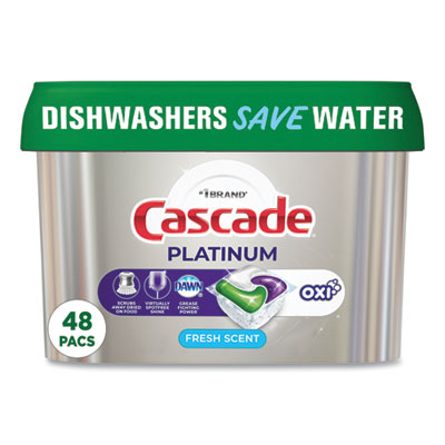 UPC 037000274254 product image for PGC27425  Platinum Action Dishwasher Detergent Pods - 48 per Tube | upcitemdb.com