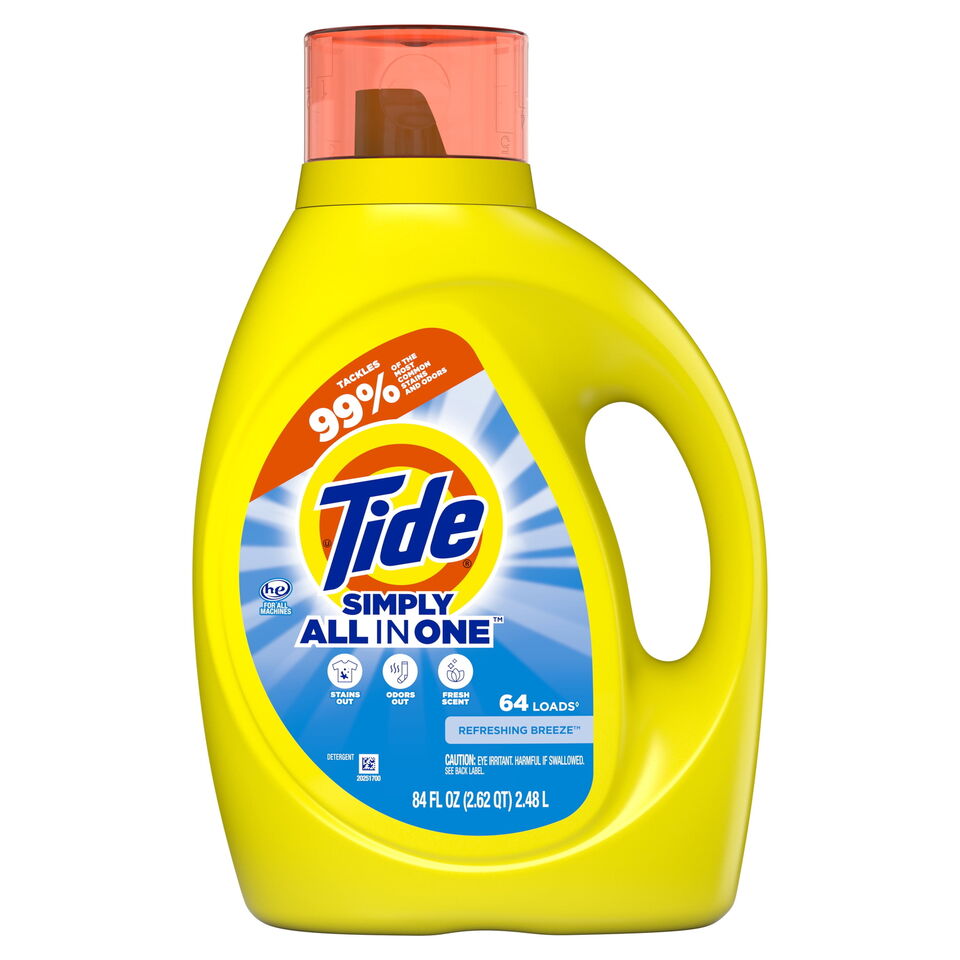 UPC 030772131435 product image for PGC13143 84 oz Tide Simply Refreshing Breeze Liquid Laundry Detergent | upcitemdb.com