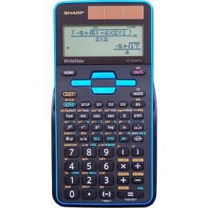Shrelw535tgbbl Scientific Calculator With Writeview - Black, Blue
