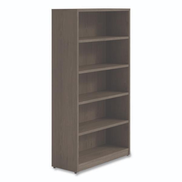 Alera ALESVBC6536WA 5 Shelf Bookcase - Walnut