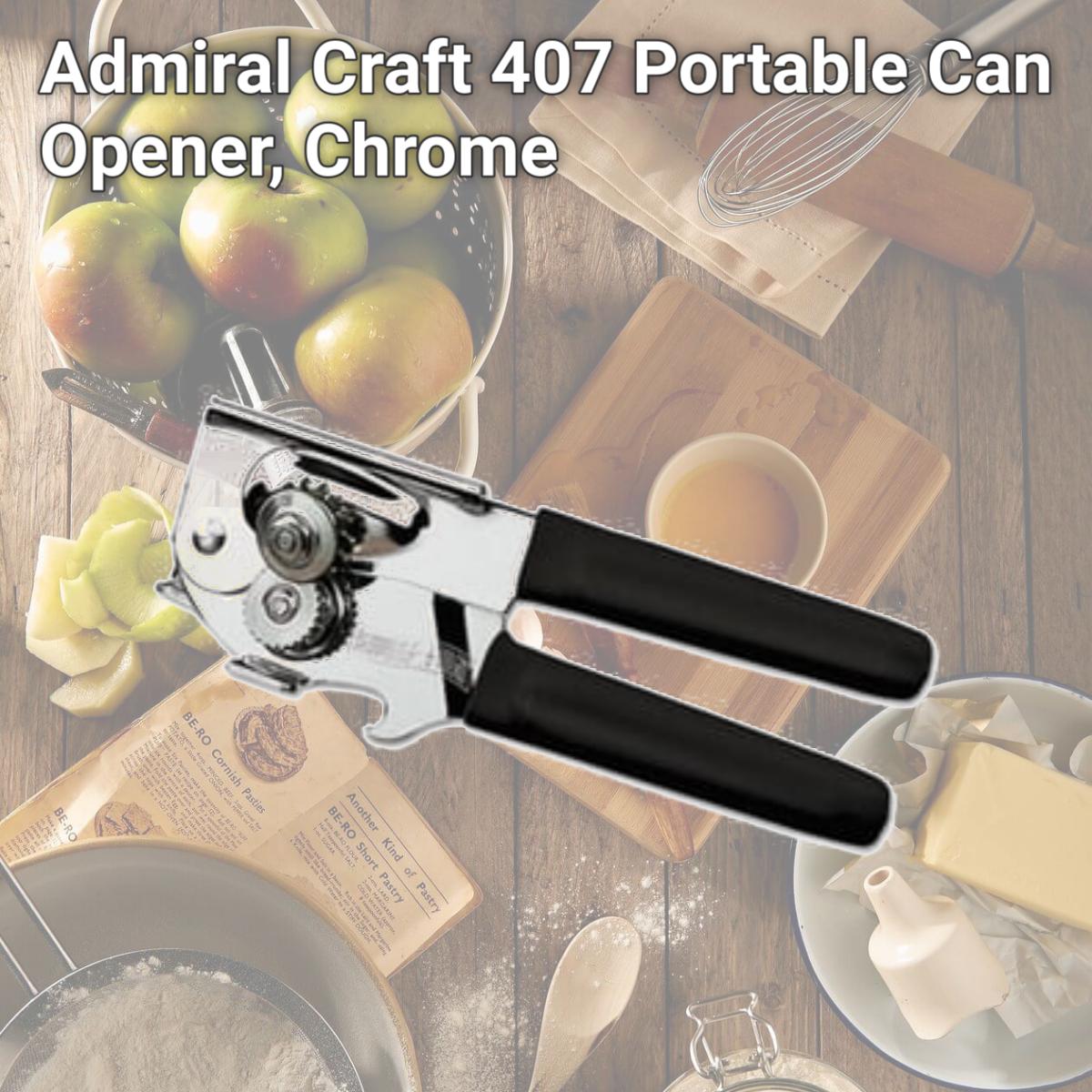 Picture of Admiral Craft 407 Portable Can Opener, Chrome