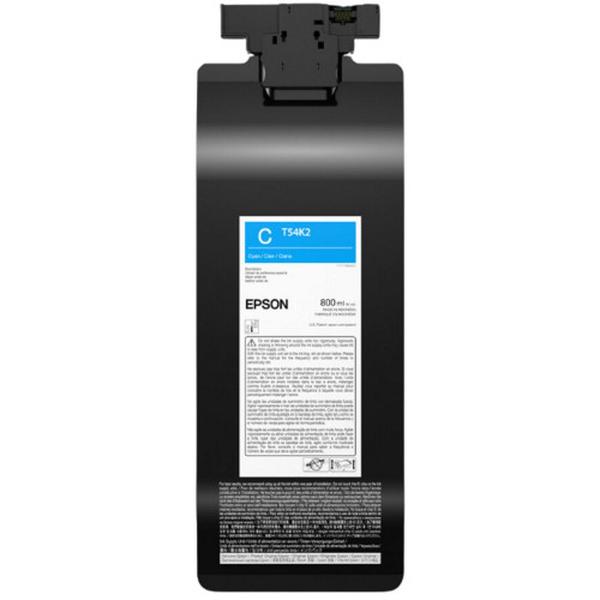 Epson EPST54K220 T54K Ultra Chrome DG2 Ink Cartridge - 800 ml - Cyan