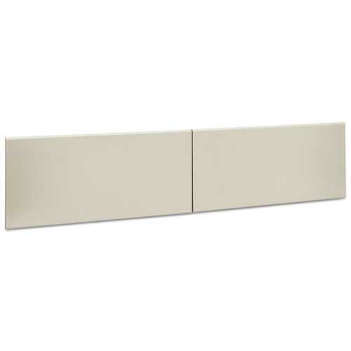 HO  36 x 15 in. 38000 Series Hutch Flipper Doors for 72 in. Open Shelf - Light Gray