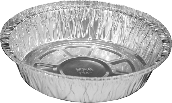 UPC 749384000021 product image for HFA 204730 7 in. Round Aluminum Containers - 500 per Case | upcitemdb.com