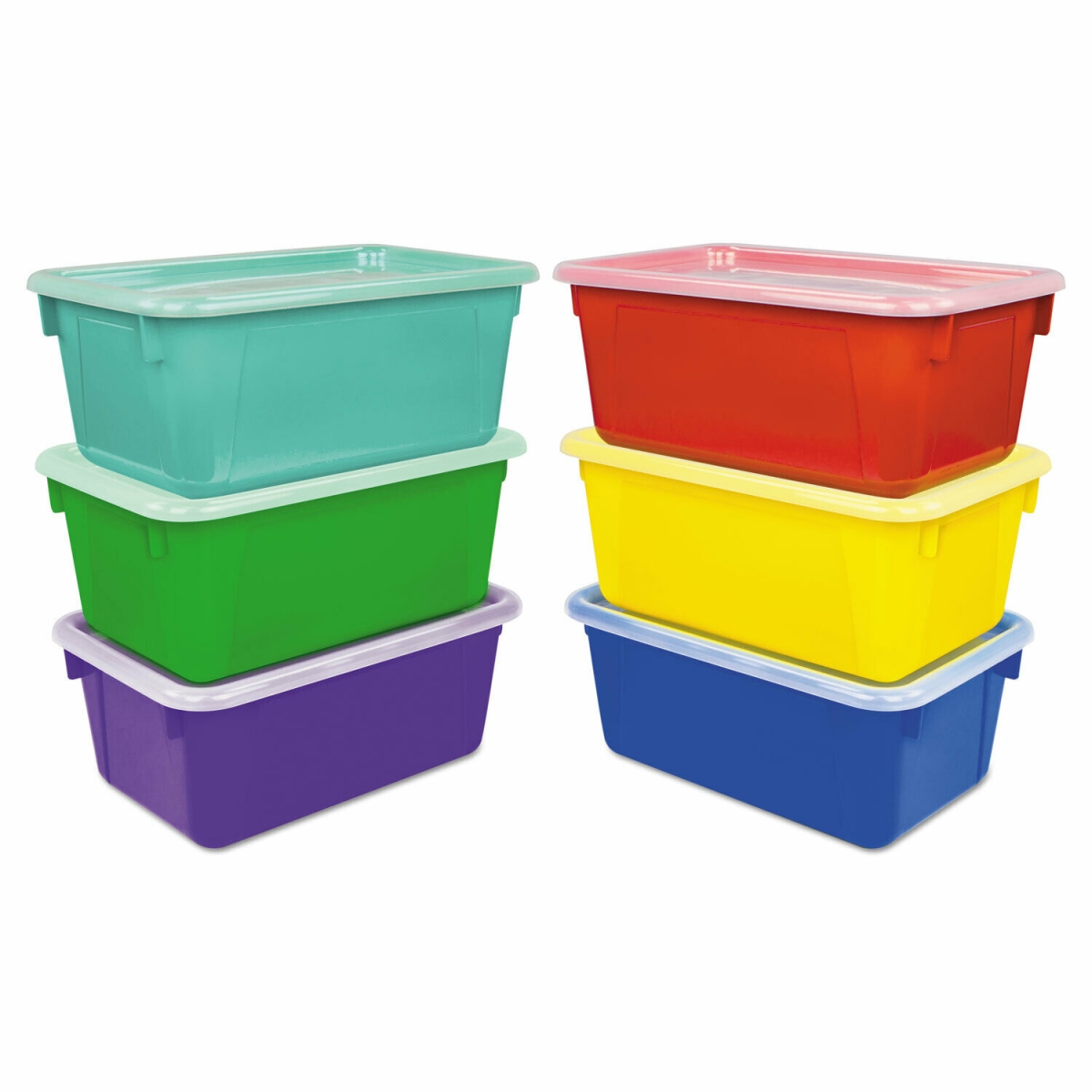62406e06c Assorted Cubby Bins - Pack Of 6